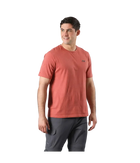 POLERA HOMBRE ANDESGEAR ICONO MARSALA MELANGE