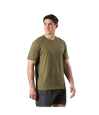 POLERA HOMBRE ANDESGEAR ÍCONO MAYFLY MELANGE OLIVA
