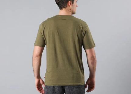 Polera Hombre Andesgear Ícono Mayfly Melange Oliva