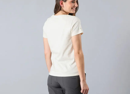 Polera Mujer Andesgear Icono Artic Wolf Melange