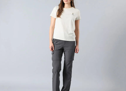 Polera Mujer Andesgear Icono Artic Wolf Melange