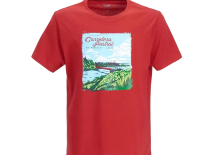 Polera Hombre Doite Austral Roja