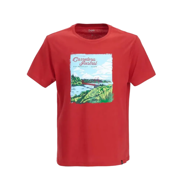 Polera Hombre Doite Austral Roja