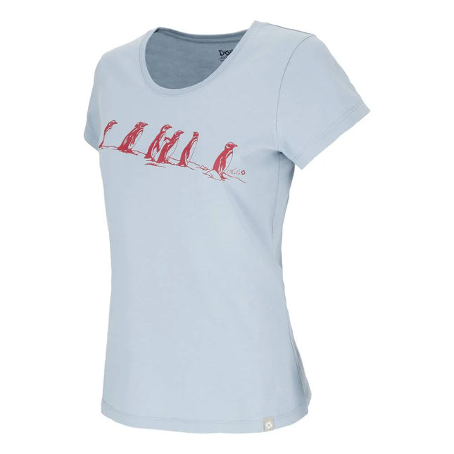 Polera Mujer Doite Pingüino Azul