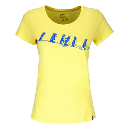 POLERA MUJER DOITE PINGUINO AMARILLA