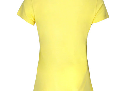 Polera Mujer Doite Pingüino Amarilla