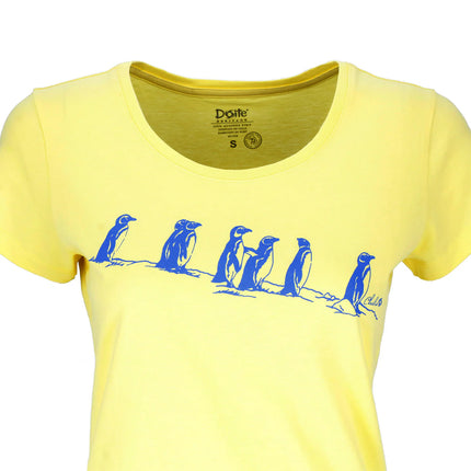 POLERA MUJER DOITE PINGUINO AMARILLA