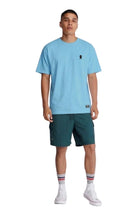 Polera Grizzly Embro OG Bear Hombre Celeste Skate Bordado