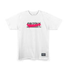 Polera Grizzly Crossed Out Hombre Blanco Skate Algodón