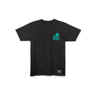 Polera Grizzly Wavy Hombre Negro 100% Algodón Skate