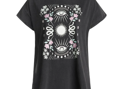 POLERA MUJER HAKA HONU GARZA NEGRA