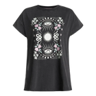 POLERA MUJER HAKA HONU GARZA NEGRA