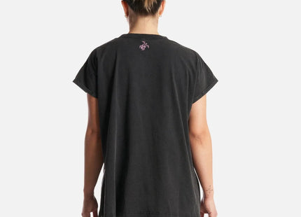 POLERA MUJER HAKA HONU GARZA NEGRA
