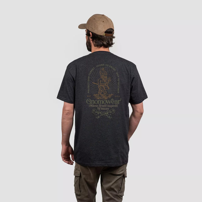 Gnomo Polera Hombre Eco M3 Heather Black