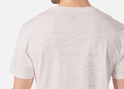 Polera Hombre Lippi Mountain Vibes Blanca