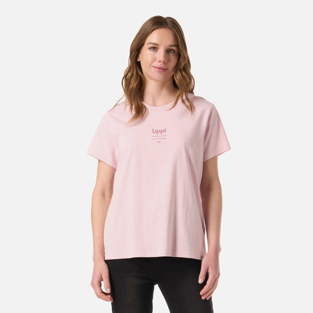 Polera Lippi Mujer Ulmo Mid Point T-Shirt Rosa Claro
