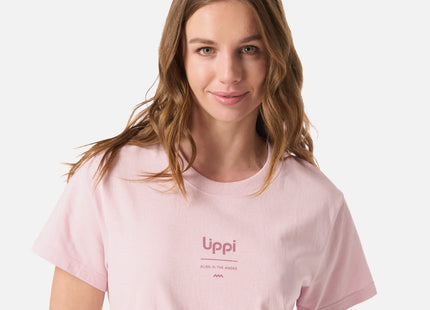 Polera Lippi Mujer Ulmo Mid Point T-Shirt Rosa Claro