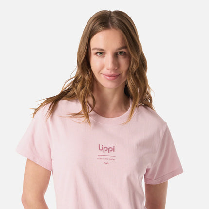 Polera Lippi Mujer Ulmo Mid Point T-Shirt Rosa Claro