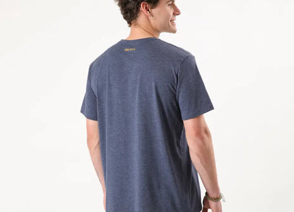 Polera Hombre Marmot Forest Tee Arctic Navy Heather