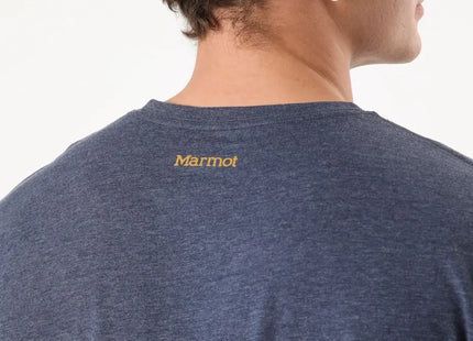 Polera Hombre Marmot Forest Tee Arctic Navy Heather