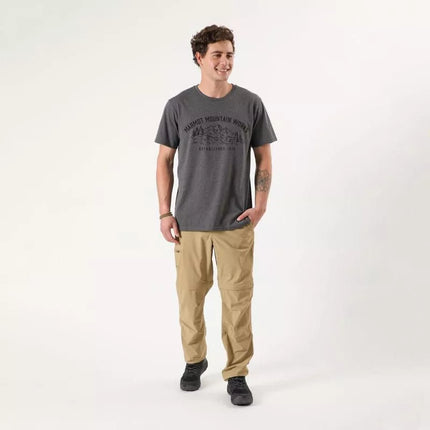 POLERA HOMBRE MARMOT MOUNTAIN WORKS TEE CHARCOAL HEATHER
