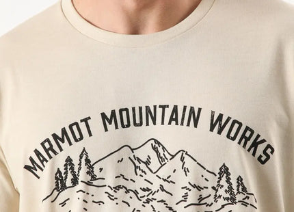 Polera Hombre Marmot Mountain Works Tee Nude Heather