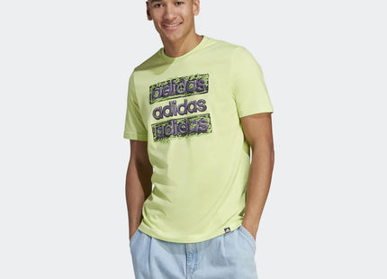 POLERA ADIDAS HOMBRE DOODLE VERDE