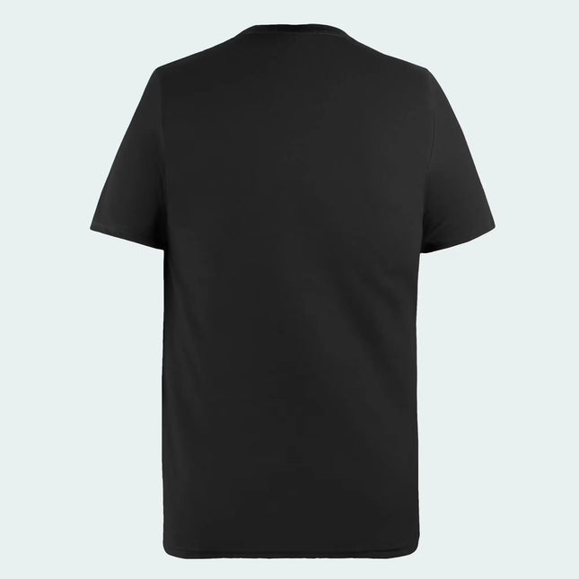 POLERA ADIDAS NEGRA HOMBRE BOS LOGO CLÁSICO 3 BARRAS