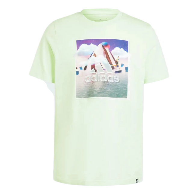 POLERA ADIDAS HOMBRE LANDSCAPE BOS VERDE