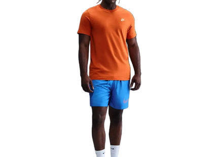 Polera Nike Hombre Sportswear Club Tee Naranja