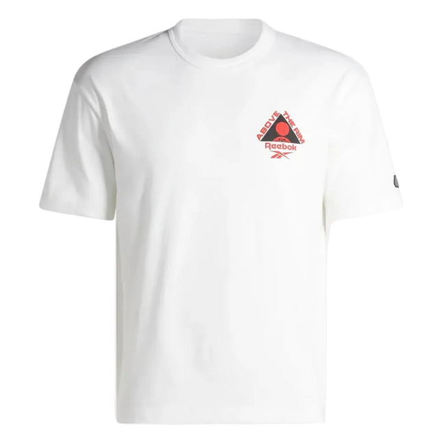 POLERA REEBOK HOMBRE BLANCA BALONCESTO AÑOS 90