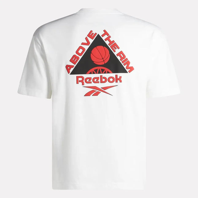 POLERA REEBOK HOMBRE BLANCA BALONCESTO AÑOS 90