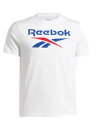 POLERA REEBOK HOMBRE IDENTITY BIG LOGO TEE BLANCA