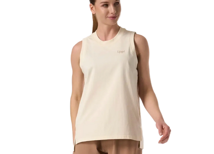 Lippi Polera Mujer Boulder T-Shirt Crema