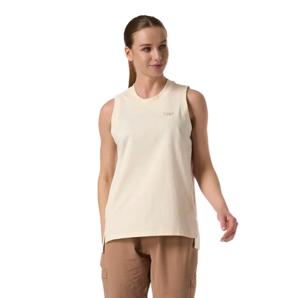 Lippi Polera Mujer Boulder T-Shirt Crema