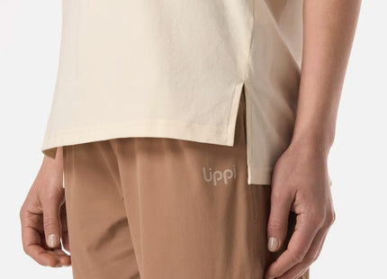 Lippi Polera Mujer Boulder T-Shirt Crema