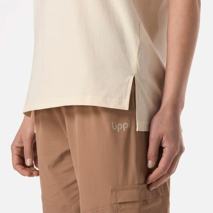 Lippi Polera Mujer Boulder T-Shirt Crema