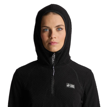 Poleron Mujer Taina Nui Negro Haka Honu