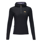 Poleron Mujer Taina Nui Negro Tribales Morado Haka Honu