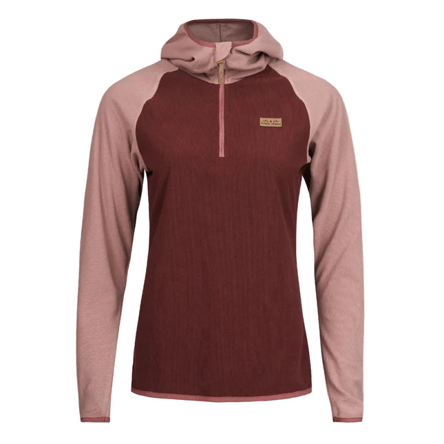 Polerón Mujer Taina Pro Rosa Oscuro Haka Honu