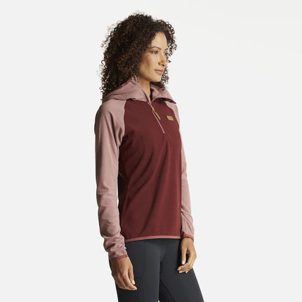 Polerón Mujer Taina Pro Rosa Oscuro Haka Honu