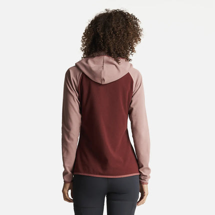 Polerón Mujer Taina Pro Rosa Oscuro Haka Honu