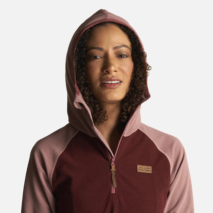 Polerón Mujer Taina Pro Rosa Oscuro Haka Honu