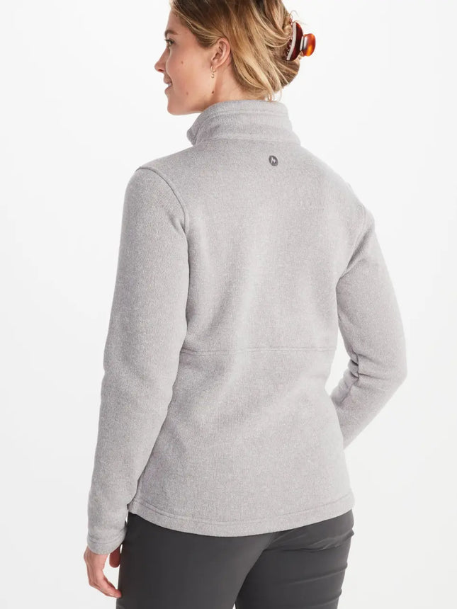 Polar Marmot Drop Line Mujer Gris Pizarra Forro Polar Outdoor