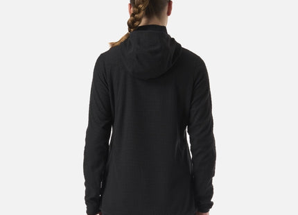 Poleron Mujer Jacaranda Nano-F 1/4 Zip Hoody Negro Lippi