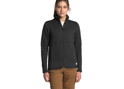 Polar The North Face Crescent Full Zip Mujer Negro Jaspeado