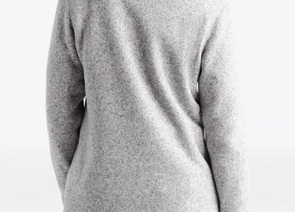 Polar The North Face Crescent Full Zip Mujer Gris Jaspeado