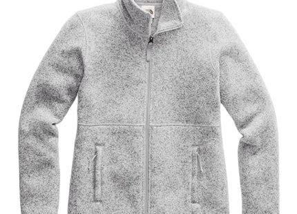 Polar The North Face Crescent Full Zip Mujer Gris Jaspeado