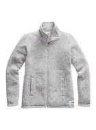 Polar The North Face Crescent Full Zip Mujer Gris Jaspeado