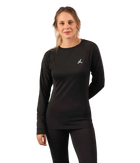 Primera Capa Superior Mujer Andesgear Trekking Negra